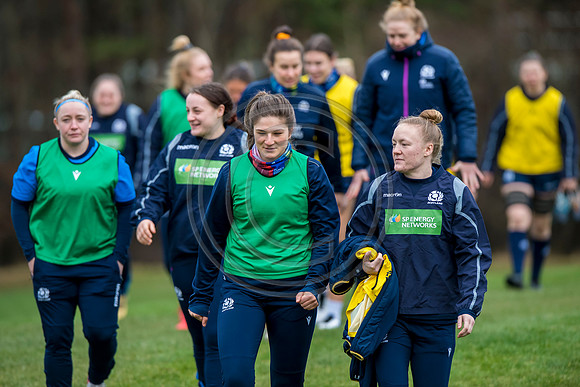 Scotland Womens Team Training