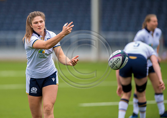 Scotland Women training