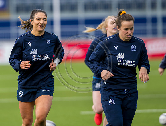 Scotland Women training
