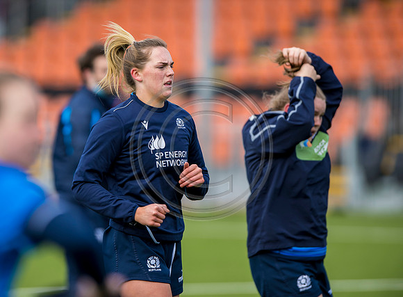 Scotland Women training