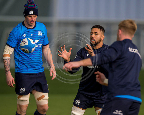 Scotland rugby training