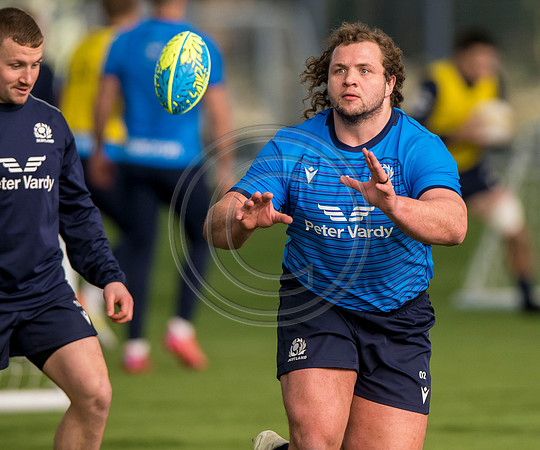 Scotland rugby training