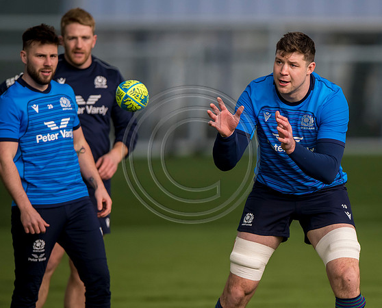 Scotland rugby training