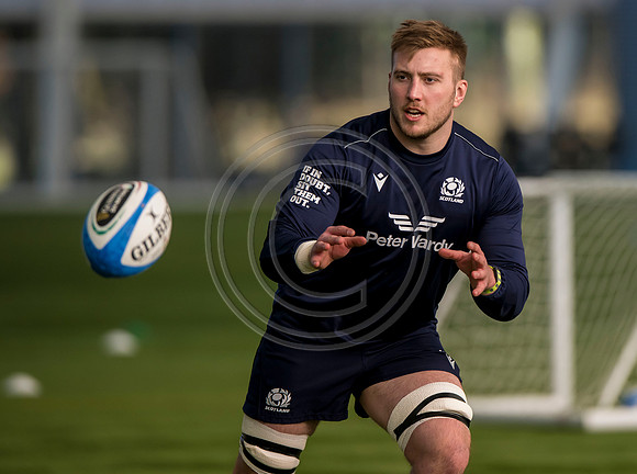 Scotland rugby training