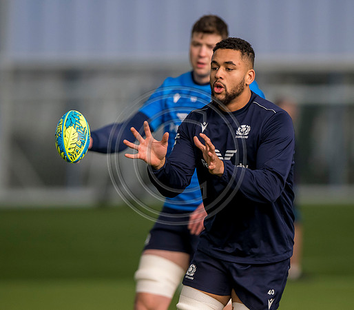 Scotland rugby training