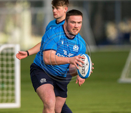 Scotland rugby training