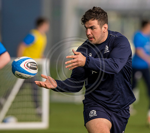 Scotland rugby training