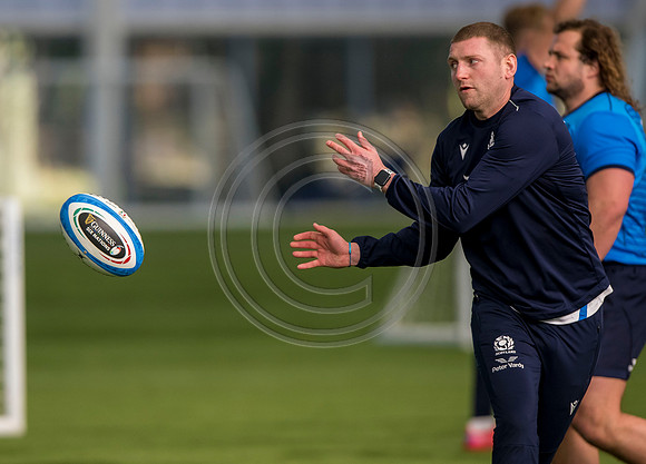 Scotland rugby training