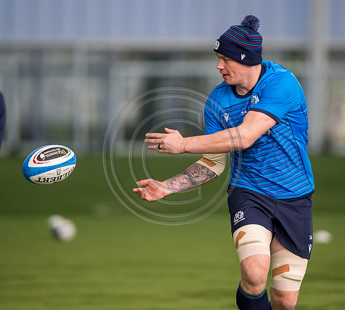 Scotland rugby training
