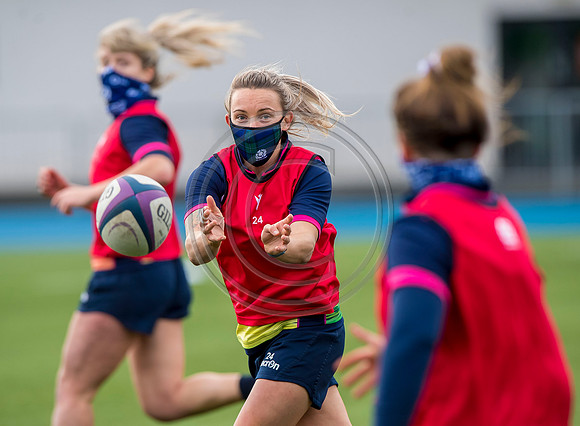 Scotland Women Rugby Training