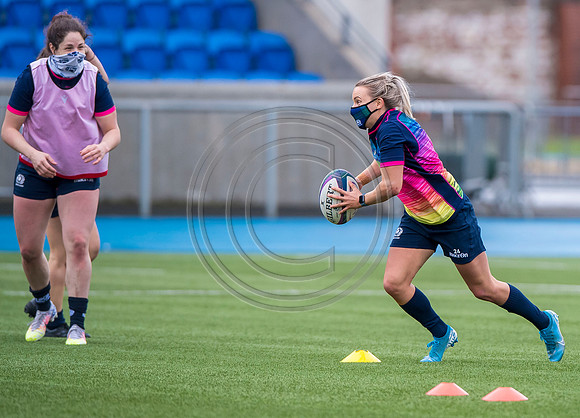 Scotland Women Rugby Training