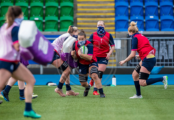 Scotland Women Rugby Training