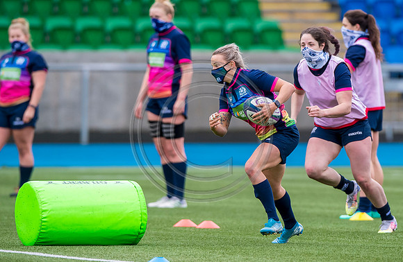 Scotland Women Rugby Training