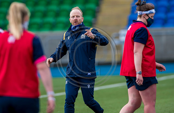 Scotland Women Rugby Training