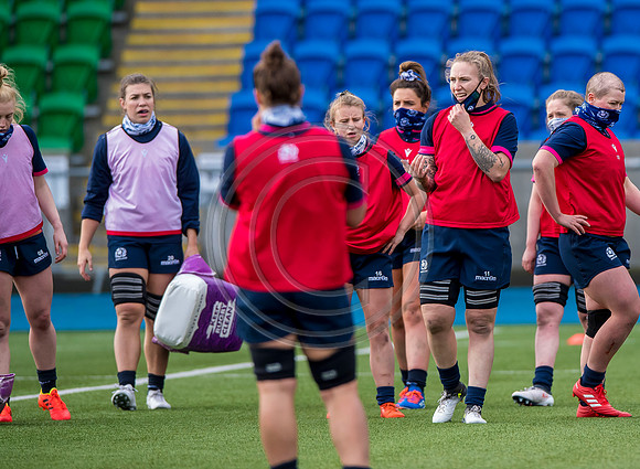 Scotland Women Rugby Training