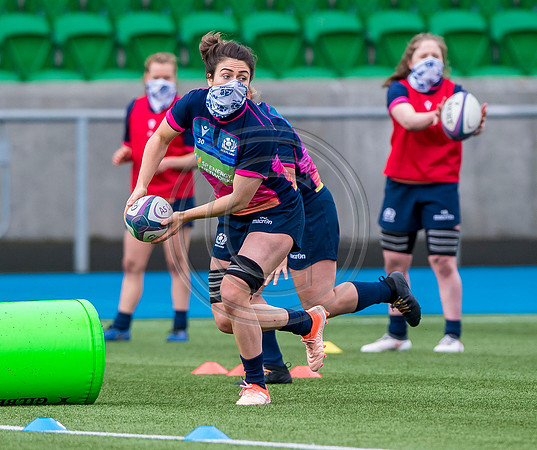 Scotland Women Rugby Training