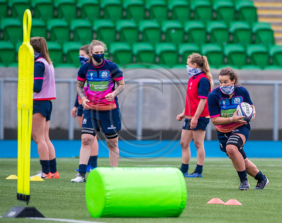 Scotland Women Rugby Training