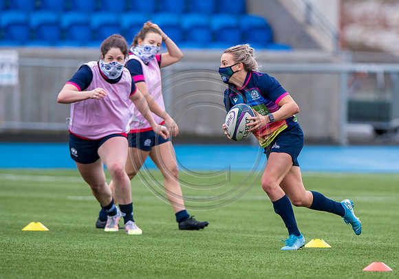 Scotland Women Rugby Training
