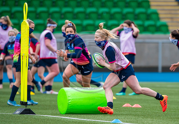 Scotland Women Rugby Training