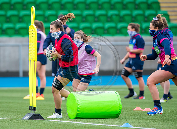 Scotland Women Rugby Training