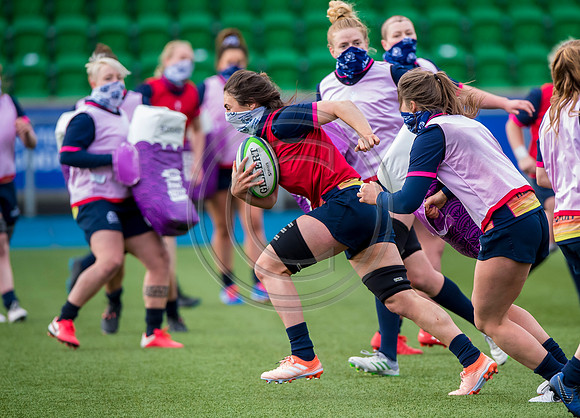 Scotland Women Rugby Training