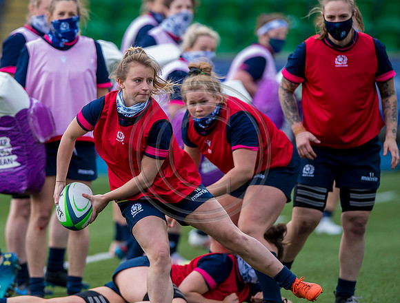 Scotland Women Rugby Training