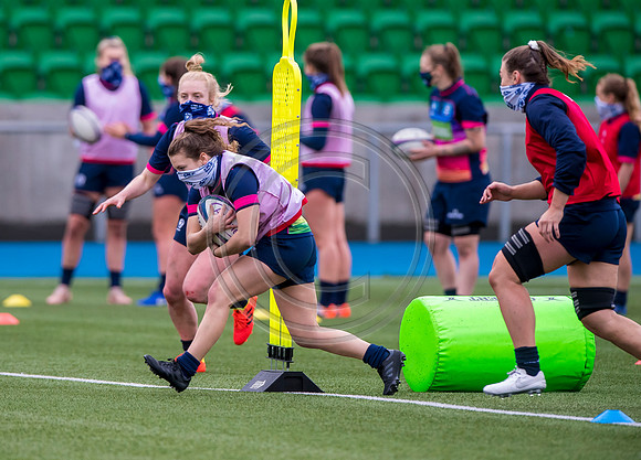Scotland Women Rugby Training