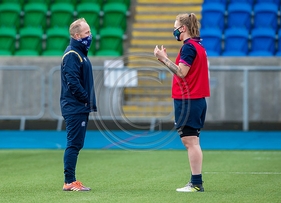 Scotland Women Rugby Training