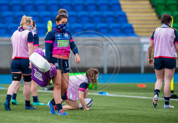 Scotland Women Rugby Training