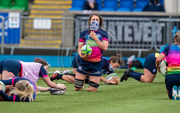 Scotland Women Rugby Training