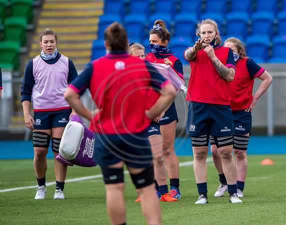 Scotland Women Rugby Training