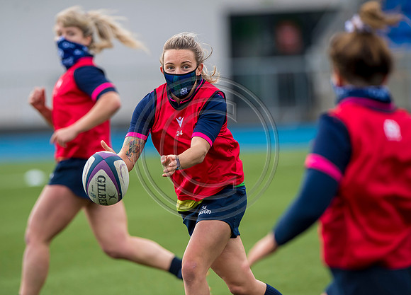 Scotland Women Rugby Training