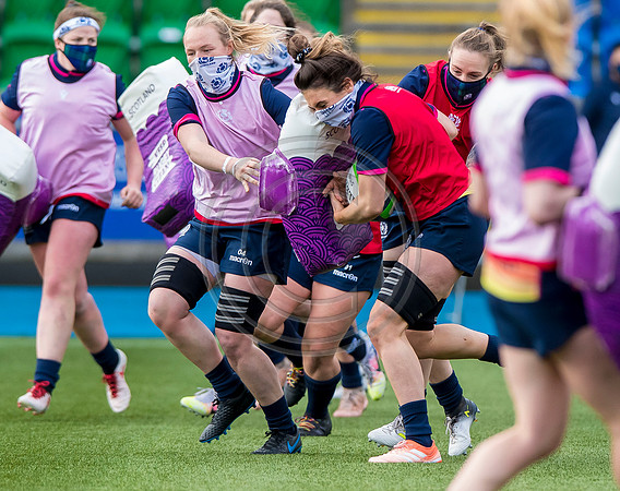 Scotland Women Rugby Training