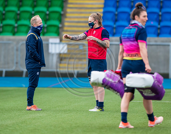 Scotland Women Rugby Training