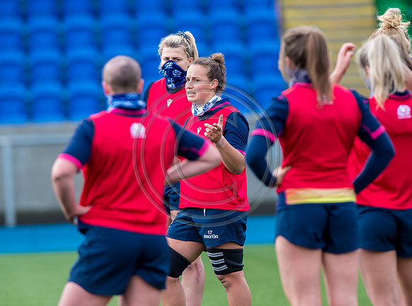 Scotland Women Rugby Training