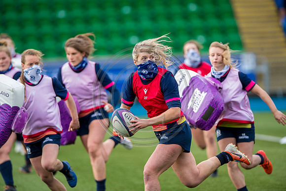 Scotland Women Rugby Training