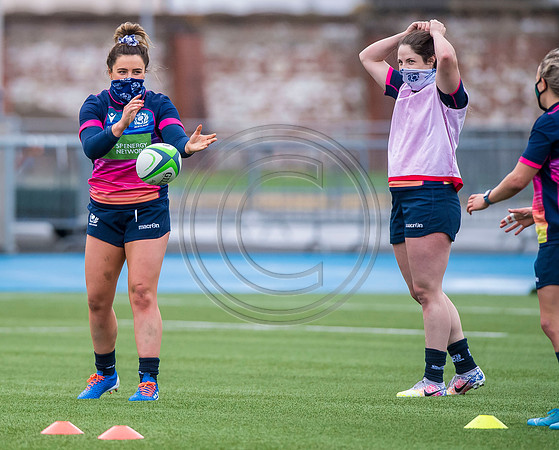 Scotland Women Rugby Training