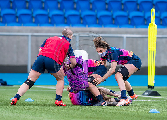 Scotland Women Rugby Training