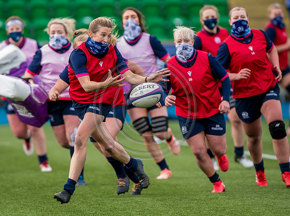 Scotland Women Rugby Training