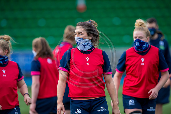 Scotland Women Rugby Training