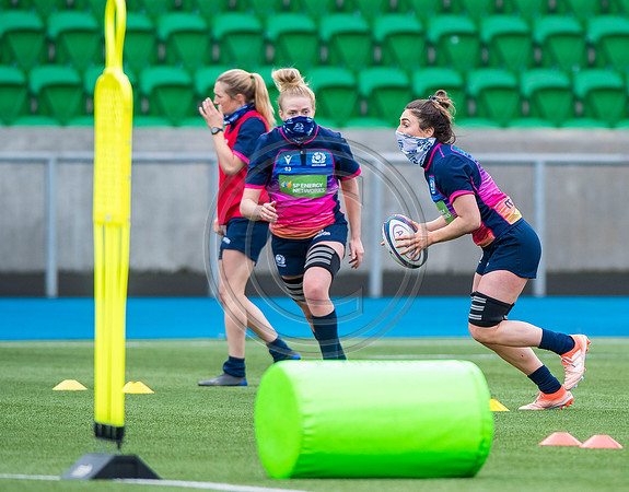 Scotland Women Rugby Training