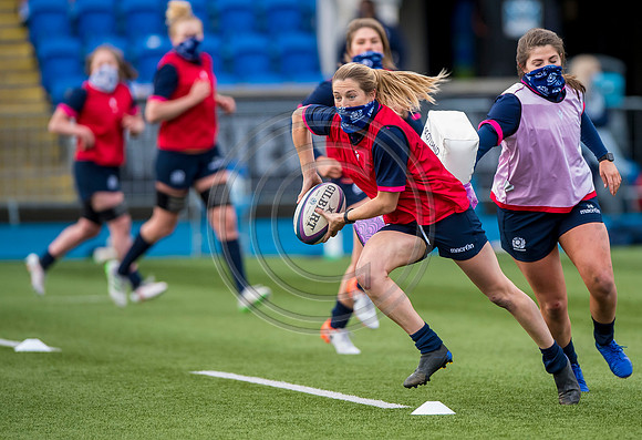 Scotland Women Rugby Training