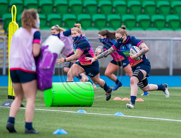 Scotland Women Rugby Training