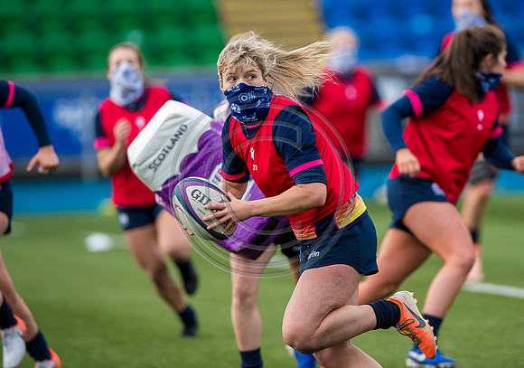 Scotland Women Rugby Training