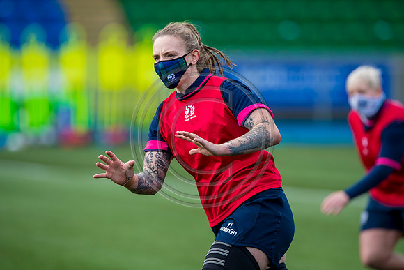 Scotland Women Rugby Training
