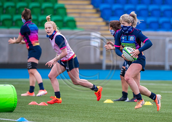 Scotland Women Rugby Training