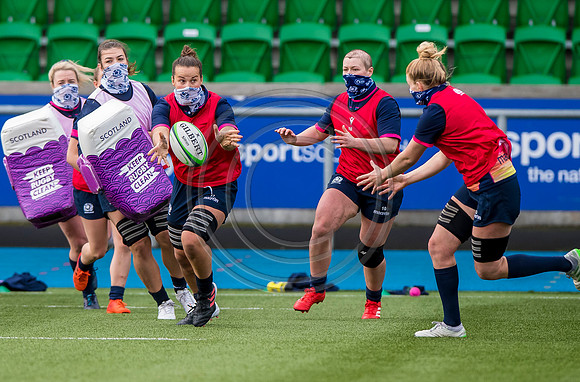 Scotland Women Rugby Training