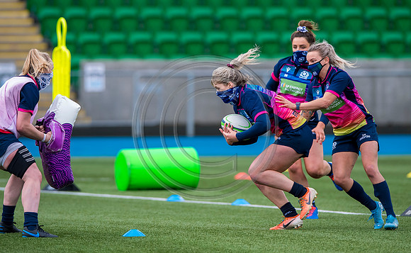 Scotland Women Rugby Training