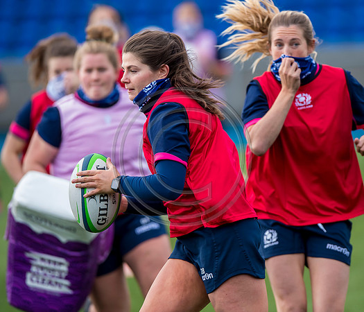 Scotland Women Rugby Training