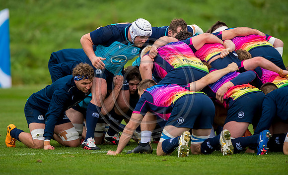 Scotland Rugby Training